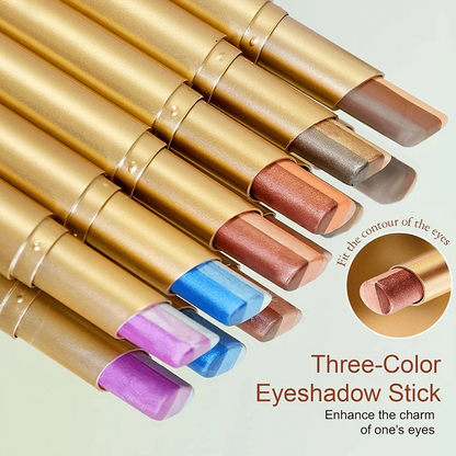 3 Color Eyeshadow Stick